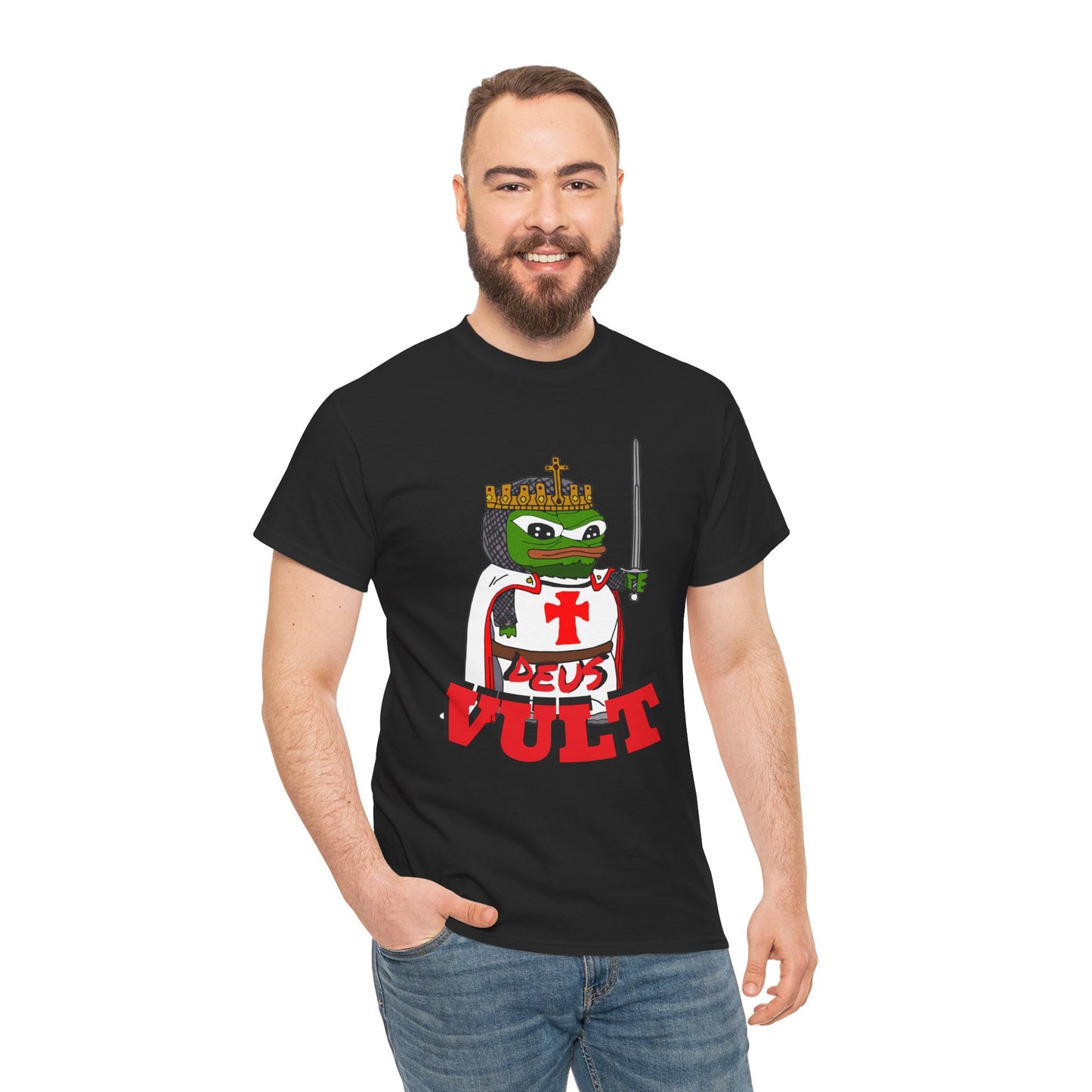 DEUS VULT PEPE | T-Shirt