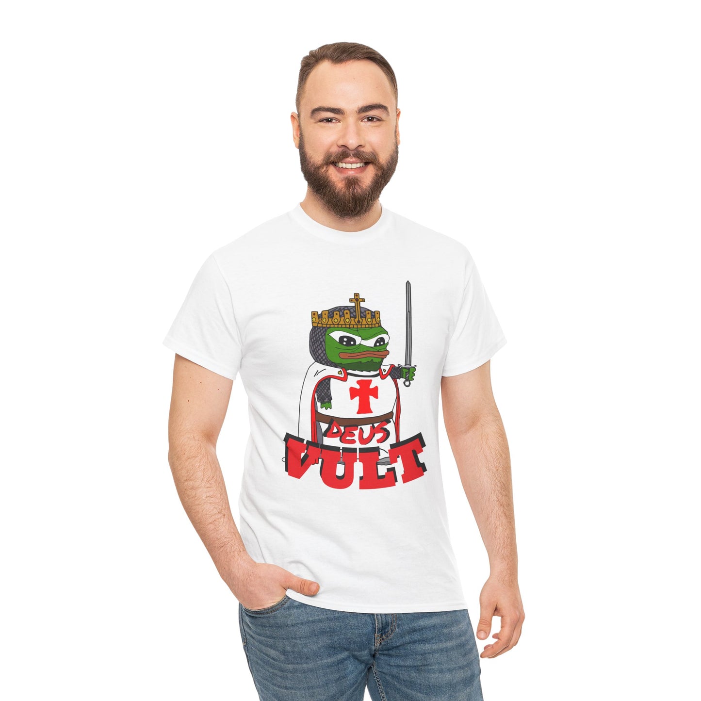 DEUS VULT PEPE | T-Shirt